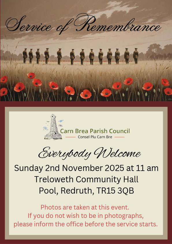 Remembrance Service Poster