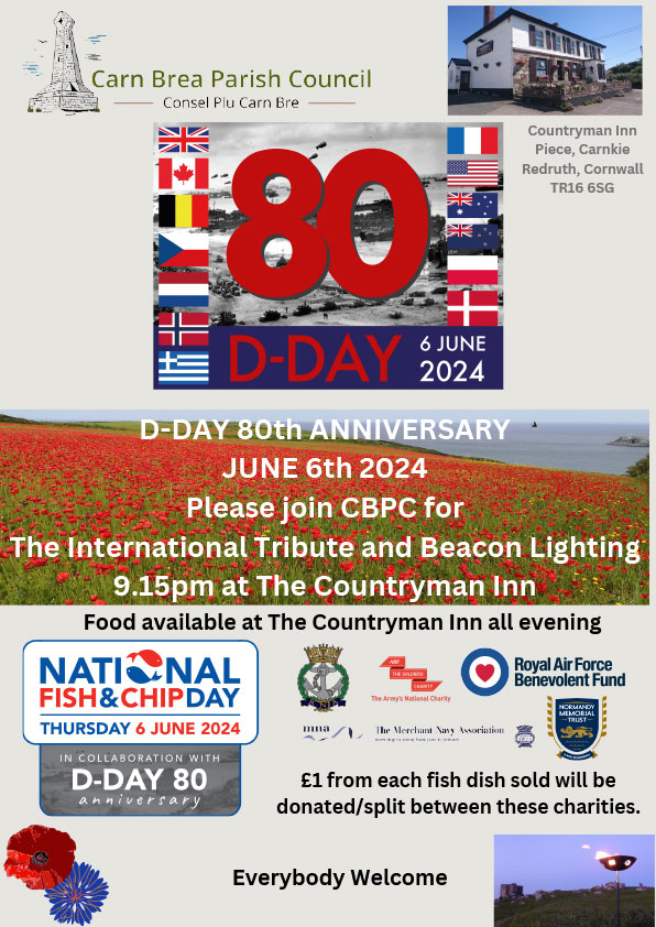 80th Anniversary of D-Day Poster