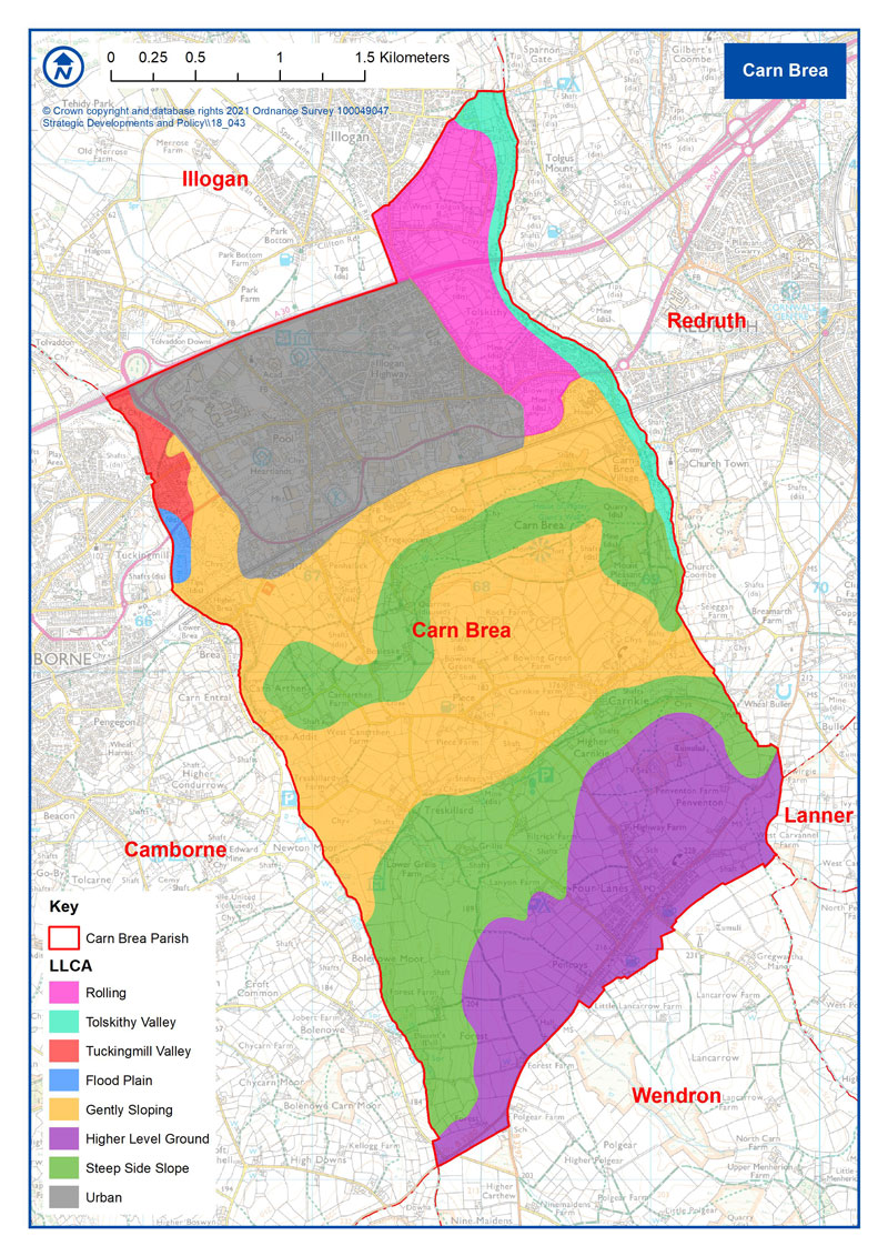 Can Brea Neighbourhood Plan LLCA Map
