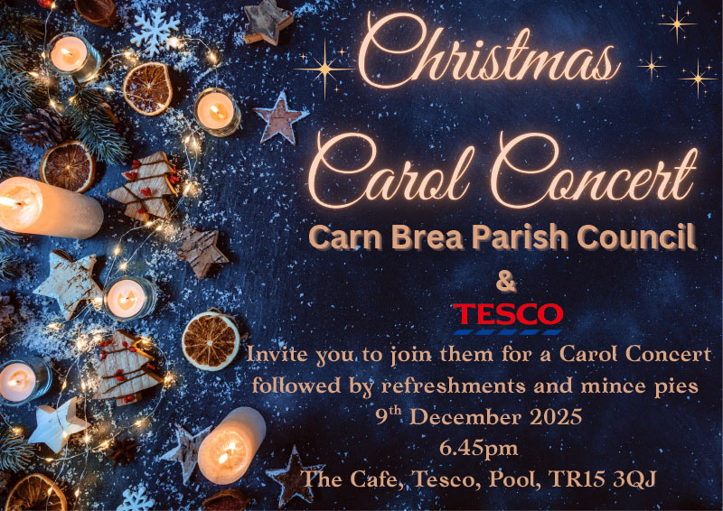 Christmas Carol Concert poster