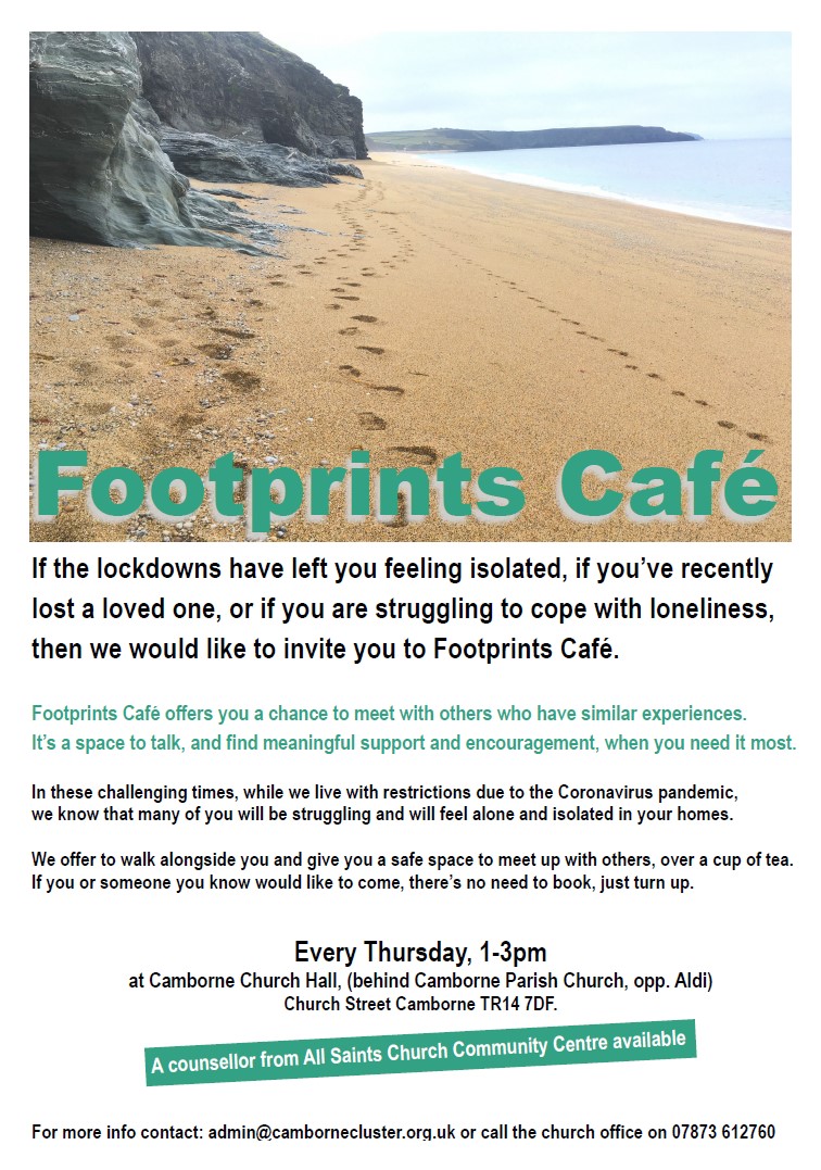 Footprints Cafe Poster